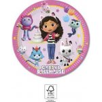 Procos Talíře papírové EKO Gábinin kouzelný domek 23cm – Hledejceny.cz