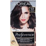 L'Oréal Préférence Récital 4.15/M1 Caracas Inte. ledově čokoládová barva na vlasy – Sleviste.cz