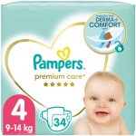 Pampers Premium Care 4 34 ks – Hledejceny.cz