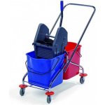 Bohman BOB 250 Úklidový vozík kovový 2 x 23 l – Zboží Mobilmania