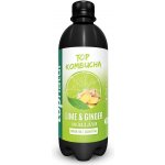 Topnatur top bio kombucha limetka & zázvor 0,5 l – Zboží Dáma