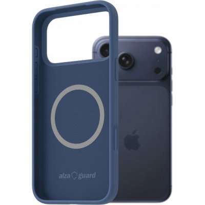 AlzaGuard Silicone Case Compatible with Magsafe pro iPhone 17 Pro Max modrý AGD-PCMS479L – Zboží Živě