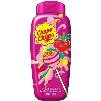 Chupa Chups Strawberry Jahoda sprchový gel a pěna 300 ml – Zboží Dáma