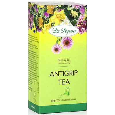 Dr.Popov Čaj Antigrip Tea 20 x 1,5 g – Zbozi.Blesk.cz