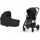 Cybex SET 2v1 Balios S Lux + Cot S Lux 2023 Moon Black