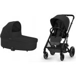 Cybex SET 2v1 Balios S Lux + Cot S Lux 2023 Moon Black – Hledejceny.cz