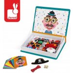 Janod magnetická kniha ZÁBAVNÉ OBLIČEJE CHLAPCI – Zboží Dáma