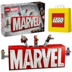 LEGO® Marvel 76313 Logo MARVEL a minifigurky – Zboží Živě