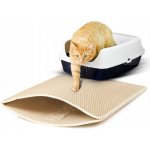 Siemec Podložka pod toaletu žlutá 75 x 55 cm – Zboží Mobilmania