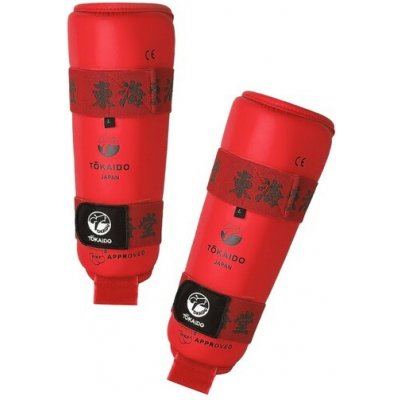 Tokaido Chrániče holení WKF - červené – Zboží Dáma