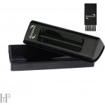 Dynavox Velvet Record Brush Black: Kvalitní semišový kartáč pro LP a nylonový kartáč pro hrot přenosky – Zboží Živě