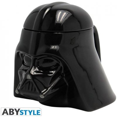 Keramický hrnek Star Wars: Darth Vader 3D 350 ml černý