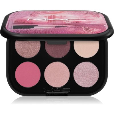 MAC Cosmetics Connect In Colour Eye Shadow Palette 6 shades paletka očních stínů Rose Lens 6,25 g – Zboží Mobilmania