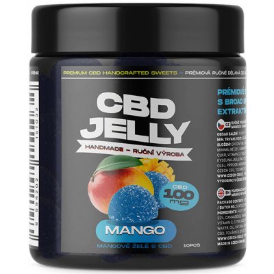 CBD Jelly želé mango s kanabidiolem 10 mg – Hledejceny.cz