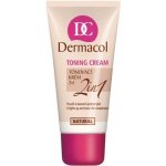 Dermacol Toning Cream 2v1 tónovací krém Natural 30 ml – Hledejceny.cz