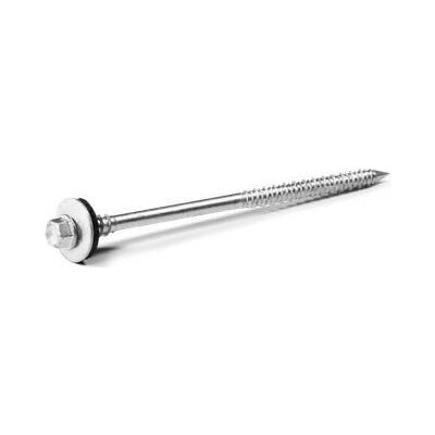 RAWLPLUG Šroub samovrtný pro sedvič. panely s podložkou OTR beton/dřevo Zinc Flake Varianta: 6,3 x 155 mm – Sleviste.cz