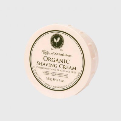 Taylor of Old Bond Street Organic krém na holení 150 g – Zboží Dáma