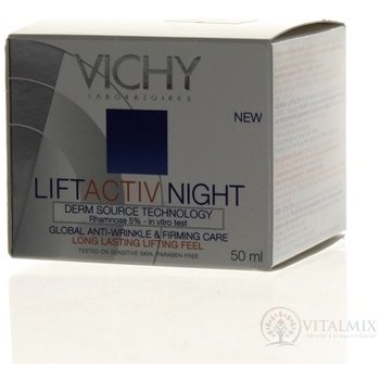 Vichy Liftactiv Derm source noční liftingový krém 50 ml