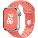 Apple Watch 45mm žhavě oranžový sportovní řemínek Nike - M/L MUVF3ZM/A – Hledejceny.cz