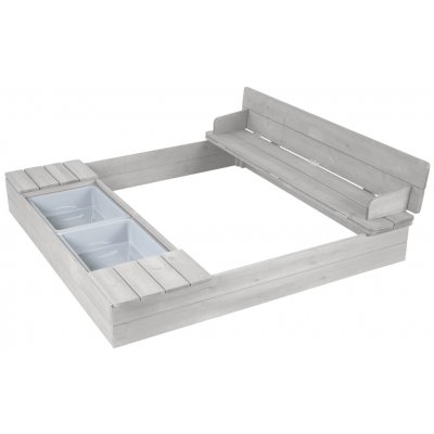 roba Dětské pískoviště s lavicí a vaničkami – Zbozi.Blesk.cz