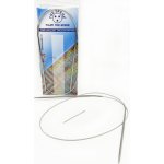 Kruhové jehlice č. 2; 2,5; 3; 3,5; 4 - 3 mm stříbrná – Zboží Dáma