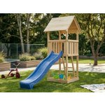 KARIBU domek LOTTI 89341 + modrá skluzavka – Hledejceny.cz