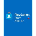 PlayStation dárková karta 2000 Kč – Zboží Živě