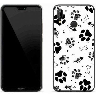 Pouzdro mmCase Gelové Huawei P20 Lite - psí tlapky 1 – Zbozi.Blesk.cz