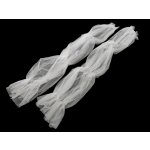 Elegantní tylové rukávy 70 cm, střední, Off White – Zboží Dáma