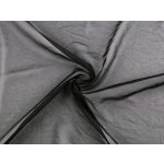 Organza dekorační / oděvní matná, krešovaná Varianta: 7 černá 60651/156899/281072 – Sleviste.cz