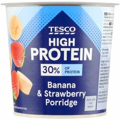 Tesco High Protein instantní ovesná kaše 65g – Zbozi.Blesk.cz