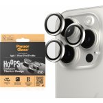 PanzerGlass HOOPS Camera Protector - bílý titan, Apple iPhone 15 Pro/15 Pro Max 1197 – Zboží Živě