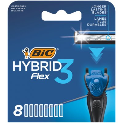 Bic Flex 3 Hybrid 8 ks – Zboží Dáma
