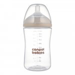 Canpol babies Lahev antikoliková natural shape 260 ml – Sleviste.cz
