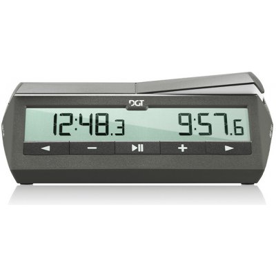 Šachové hodiny DGT1500 šedé – Sleviste.cz