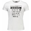 Pánské Tričko Diesel tričko S KRÁTKÝM RUKÁVEM bílé
