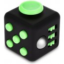 Fidget Cube antistresová kostka Černo-zelená