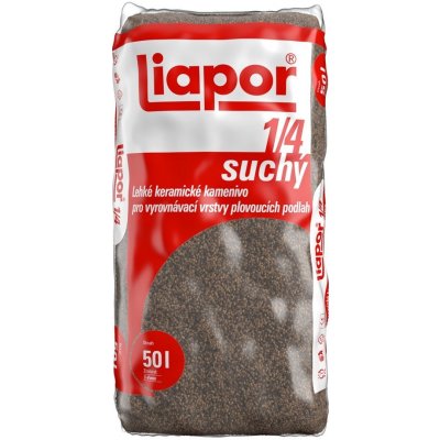 Liapor Vyrovnávací podsyp Liapor zrnitost 1-4mm/500 50 l – HobbyKompas.cz