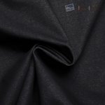 Úplet silnější vzhled džínovina, černý – Zboží Dáma