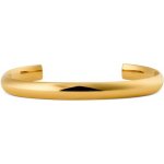 Daniel Wellington Pevný otevřený náramek z pozlacené oceli Arch DW0040194 18,5 cm – Zboží Dáma