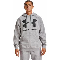 UNDER ARMOUR RIVAL Big Logo HD 1357093 Šedá