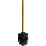 DuraHome WC štětka WOOD silikonová černá – Zboží Dáma