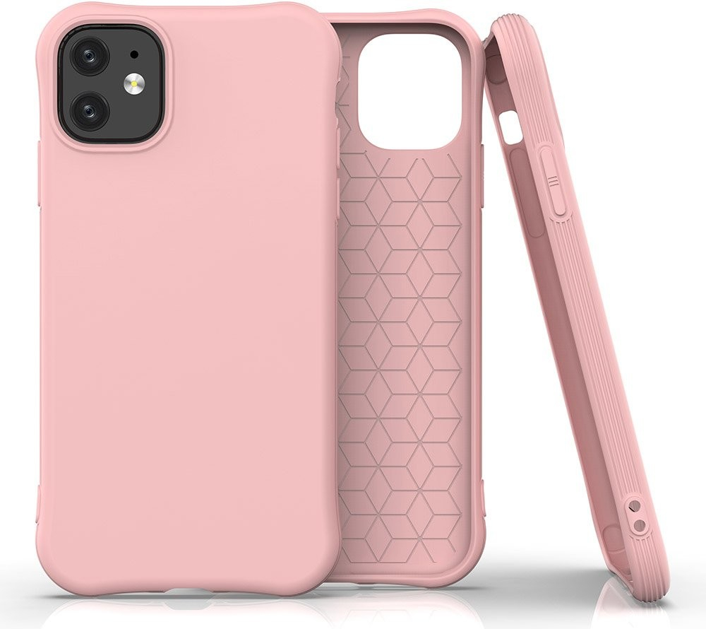 Pouzdro Soft Color Case iPhone 12 Mini růžové