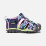 Keen Seacamp II CNX INF Black iris african violet – Zboží Mobilmania