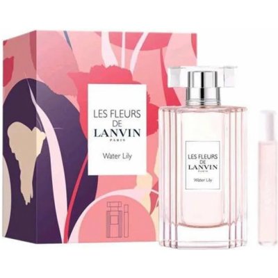 Lanvin Les Fleurs Water Lily toaletní voda 50 ml + toaletní voda miniatura 7,5 ml, dárková sada pro ženy – Zbozi.Blesk.cz