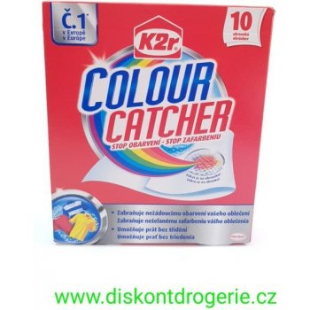 K2r Colour Catcher stop obarvení prací ubrousky 10 ks