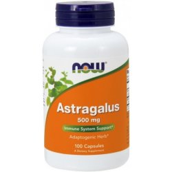 NOW Astragalus 500 mg 100 kapslí