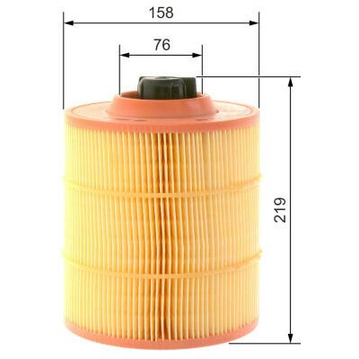 Vzduchový filtr BOSCH F 026 400 430 – Hledejceny.cz