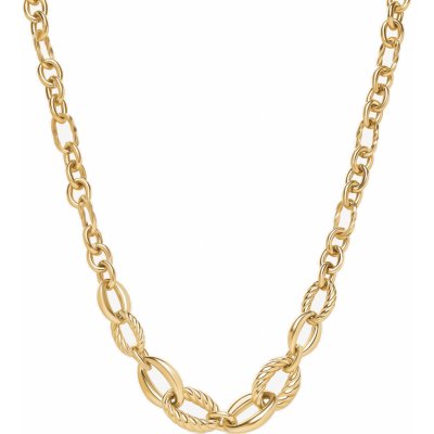 Brosway Výrazný pozlacený náhrdelník BAY04 – Zboží Mobilmania