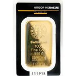 Argor-Heraeus zlatý slitek kinebar 100 g – Zboží Dáma